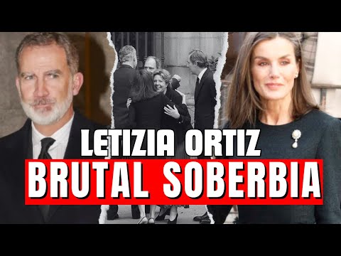 BRUTAL SOBERBIA de Letizia Ortiz ante TODA la FAMILIA de Felipe VI