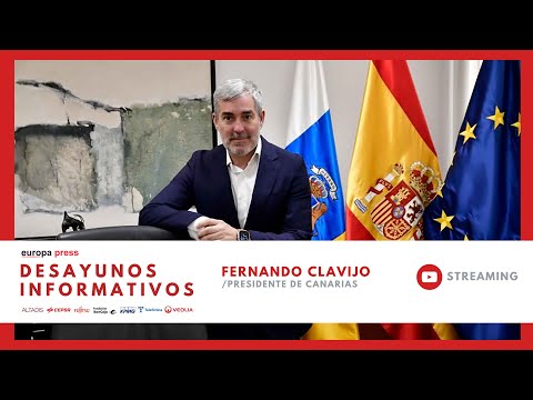 Desayuno Informativo Europa Press con el presidente de Canarias, Fernando Clavijo
