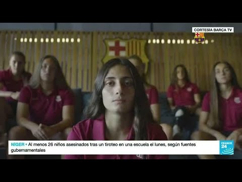 Barcelona F. C. acepta mujeres dentro de la residencia de su escuela de formación • FRANCE 24