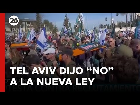 MEDIO ORIENTE | Protesta contra el reclutamiento de ultraortodoxos al Ejército israelí