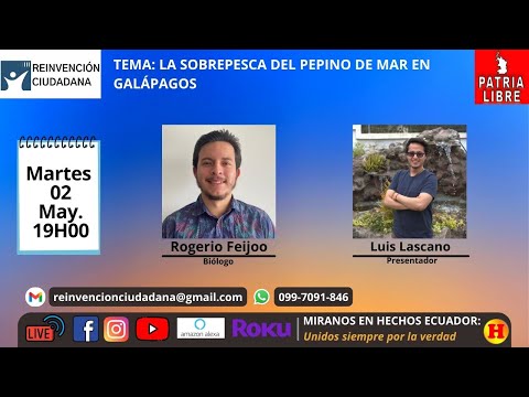 El pepino de mar y su pesca: comercio y sostenibilidad en Galápagos