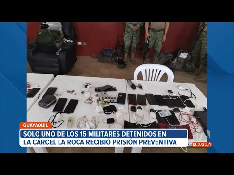 1 de los 15 militares detenidos en La Roca recibió prisión preventiva, los 14 medidas sustitutivas