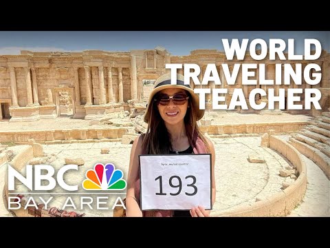 San Jose second-grade teacher becomes rare traveler to visit every country in the world