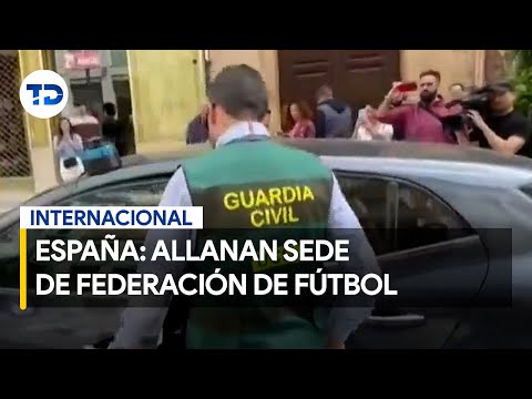 Policía española registra Sede de la Federación de Fútbol en investigación por presunta corrupción