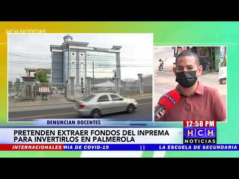 Dirigencia magisterial denuncia intención estatal “ordeñar” $110 millones del IMPREMA para Palmerola