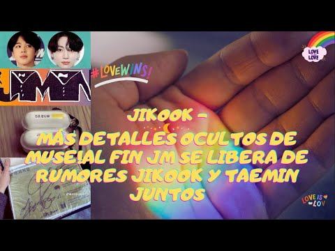 JIKOOK - MÁS DETALLES OCULTOS DE MUSE! AL FIN JM SE LIBERA DE RUMORES! JIKOOK Y TAEMIN JUNTOS! Subs