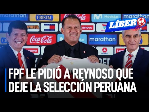 FPF le pidió oficialmente a Juan Reynoso que deje la selección peruana | Líbero