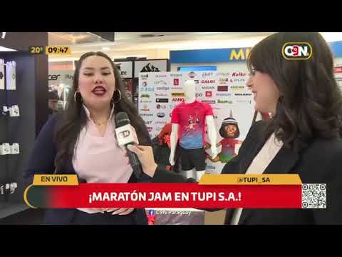 ¡Maratón Jam en Tupi S.A. con los mejores precios !