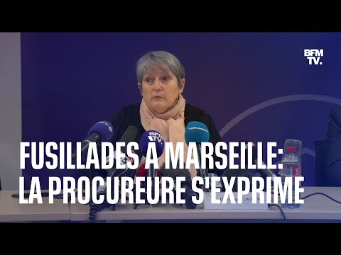 Fusillades à Marseille: la conférence de presse de la procureure de la République en intégralité