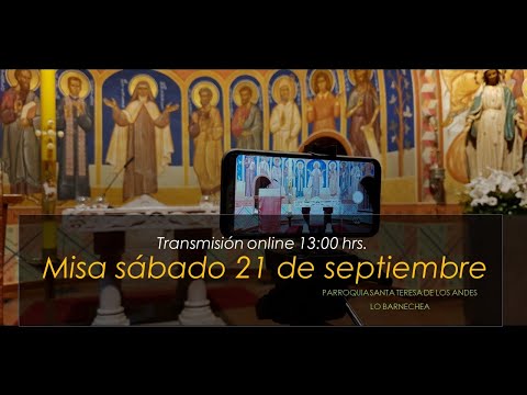 Misa sábado 21 de septiembre