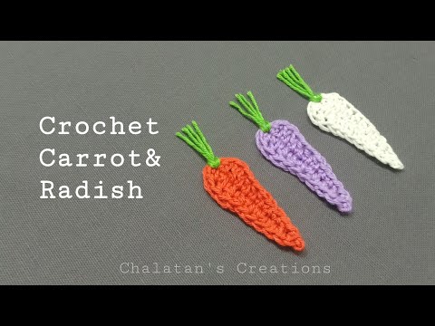 How-to-crochet-carrot/radish-ว How-to-crochet-carrot/radish-ว