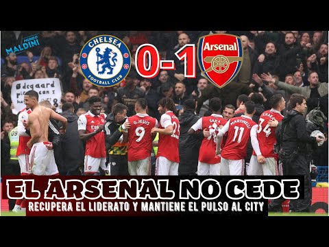 EL ARSENAL SIGUE FIRME, TRIUNFO ANTE EL CHELSEA Y DE NUEVO LÍDER DE LA PREMIER. LAS CLAVES DE TODO