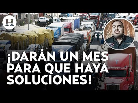 Si no hay resultados seguirán las protestas AMOTAC dará 1 mes para que funcione acuerdo con Segob