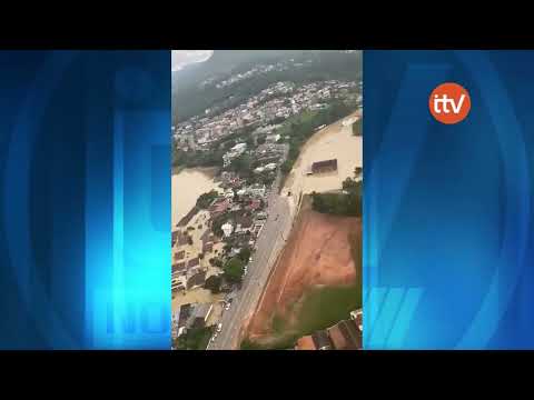 Fuertes lluvias en Brasil