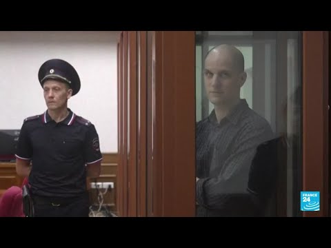 Inició en Rusia el juicio por espionaje contra el periodista estadounidense Evan Gershkovich