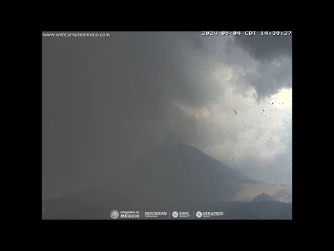 ((AHORA)) | Lluvia de CENIZA en el #Popocatépetl  I EnVIvo