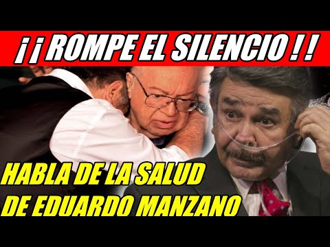 JORGE ORTIZ DE PINEDO ROMPE EL SILENCIO Y HABLA DEL ESTADO DE SALUD DE EDUARDO MANZANO EL POLIVOZ