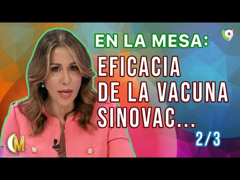 En la mesa: Eficacia de la vacuna Sinovac es baja, por eso quieren re-vacunar| Esta Noche Mariasela