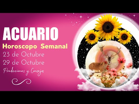 ??ACUARIO! FIN DE LAS DUDAS SU CORAZÓN ES TUYO...CONFESIONES DE AMOR HOROSCOPO SEMANAL AMOR Y MÁS