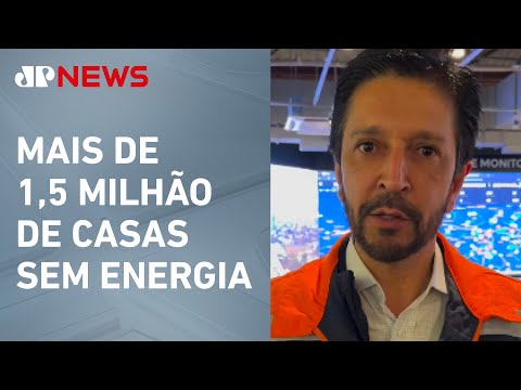 Ricardo Nunes cobra punição à Enel após novo apagão em SP