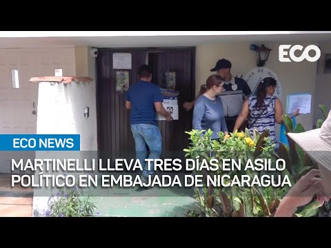 Tercer día de asilo político de Ricardo Martinelli en la embajada de Nicaragua | #EcoNews