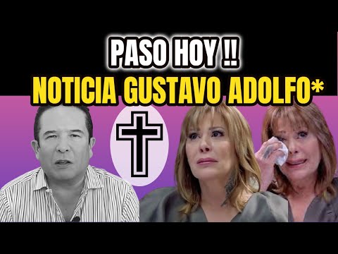 URGENTE ! HACE UNAS HORAS ! Confirman Tragedia, LAMENTABLE NOTICIA, Gustavo Adolfo Infante HOY 2022