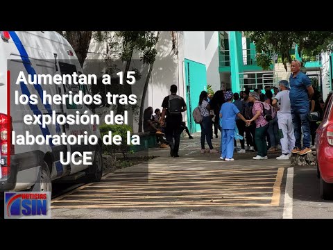 Aumentan a 15 los heridos tras explosión del laboratorio de la UCE