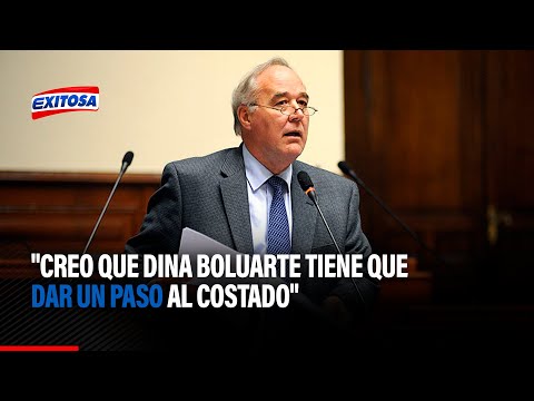 García Belaunde: Creo que Dina Boluarte tiene que dar un paso al costado