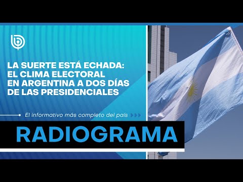 La suerte está echada: el clima electoral en Argentina a dos días de las presidenciales