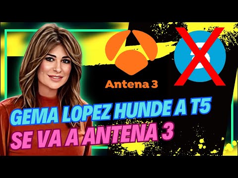 Gema López TRAICIONA a TELECINCO y se pasa a ANTENA 3 co-presentará ESPEJO PÚBLICO con SUSANA GRISO