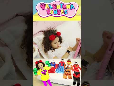 Valentina se torna um Super-herói em Missão de resgate  #infantil #criança  - 1005