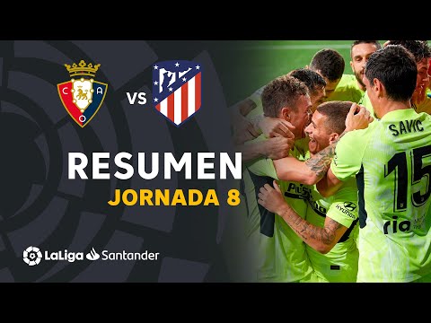 Resumen de CA Osasuna vs Atlético de Madrid (1-3)