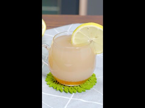 MINUMAN HANGAT : Wedang Lemon Nipis Jahe Kencur