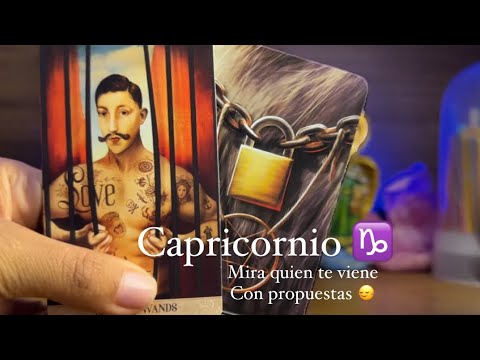 CAPRICORNIO | QUIERES EVITARLO PERO PASARÁ-PROPUESTA DE UNA LINDA PERSONA LLORAS DE FELICIDAD WOO