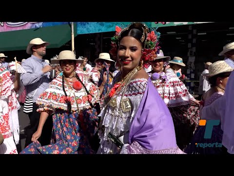 Miles de personas disfrutaron del Desfile de las Mil Polleras en Las Tablas