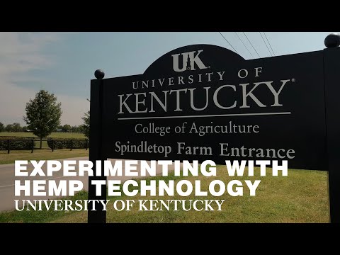 Experimenting with Hemp Technology - University of Kentucky