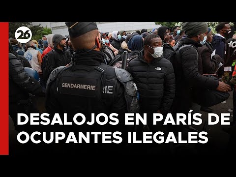 FRANCIA | Los desalojos de ocupantes ilegales continúan en París de cara a los Juegos Olímpicos