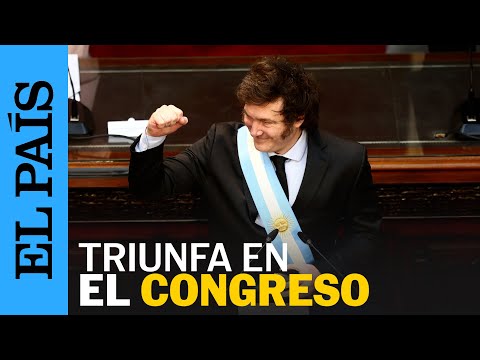ARGENTINA | Milei logra su primer triunfo en el Congreso | EL PAÍS