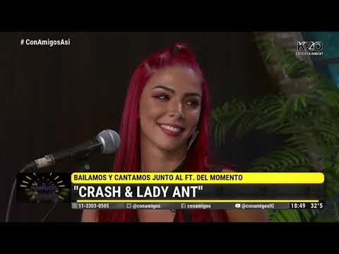 CRASH & LADY ANT EN CON AMIGOS ASÍ