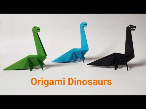 OrigamiDinosaursEasyPaper