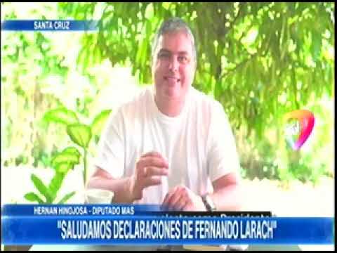 05042024   HERNAN HINOJOSA   MAS SALUDA LAS DECLARACIONES DE FERNANDO LARACH   DTV