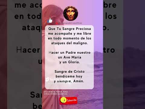 Sangre de Cristo Bendi?ceme Hoy Y Siempre