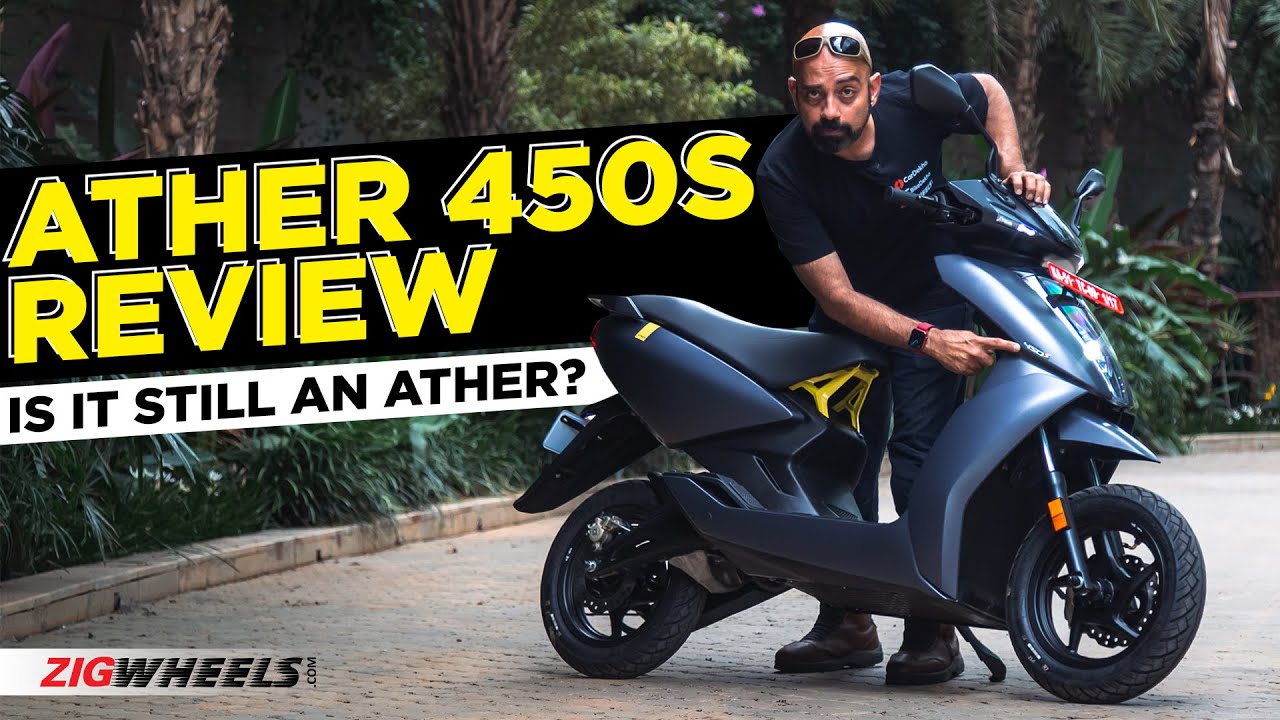 Ather 450S First Ride Review - More Affordable, But Slightly Less Performance & Range | ZigWheels