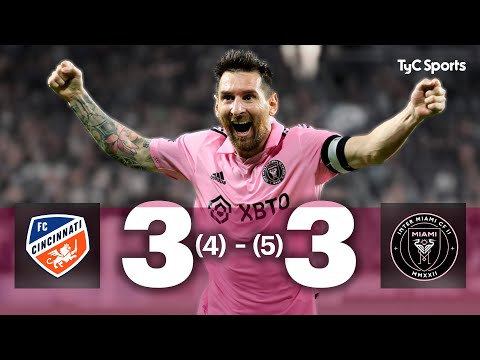 FC Cincinnati 3 (4-5) 3 Inter Miami | US Open Cup - Semifinal