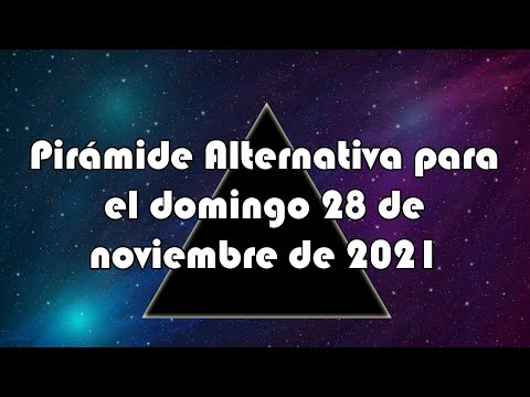 Lotería de Panamá - Pirámide Alternativa para el domingo 28 de noviembre de 2021