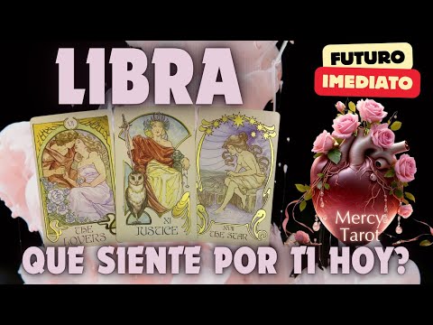 ? Libra ? QUE SIENTE POR TI? Lo que hay en el corazón de tu  Persona Especial #libra #tarot #hoy