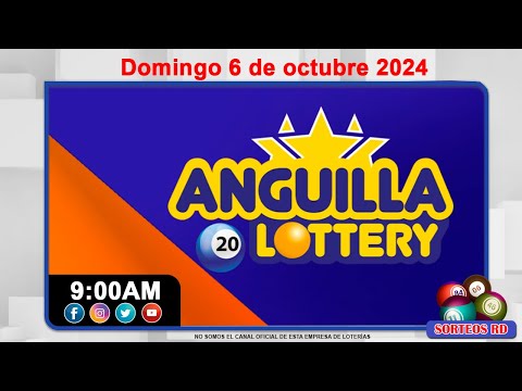 Anguilla Lottery en VIVO  | Domingo 6 de octubre 2024 - 9:00 AM #loteriasdominicanas