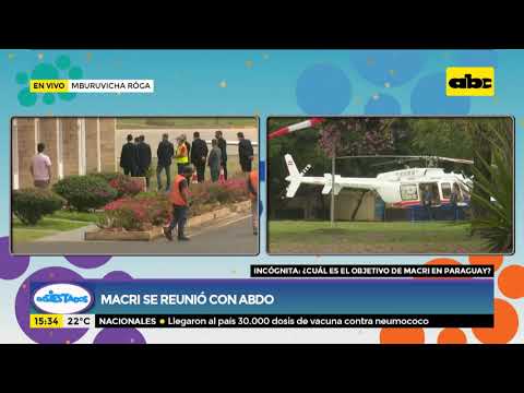 Macri se reúne con Mario Abdo Benítez