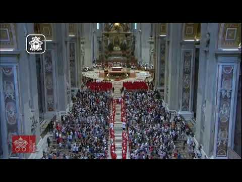 Santa Misa de la Solemnidad de Pentecostés desde la Basílica de San Pedro, en la Capilla Papal