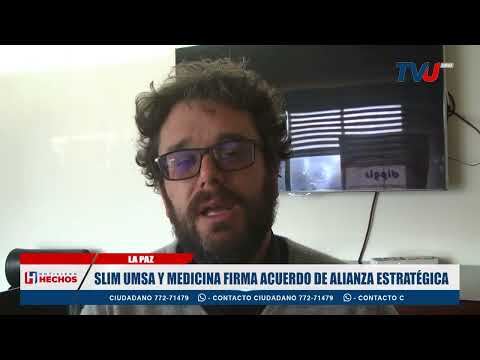 SLIM UMSA Y MEDICINA FIRMA ACUERDO DE ALIANZA ESTRATÉGICA